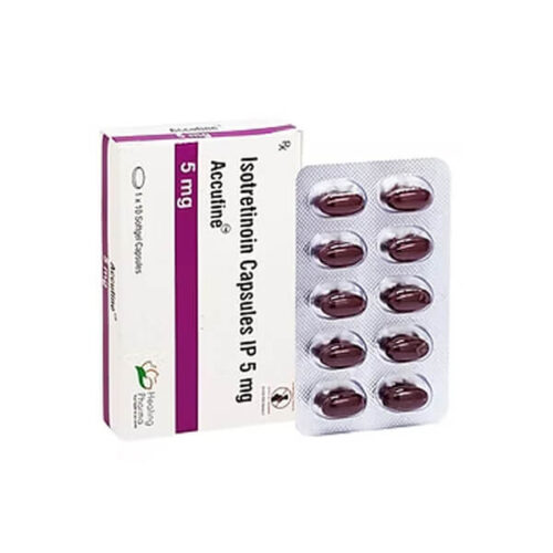 Accufine Capsules 5mg (Isotretinoin)